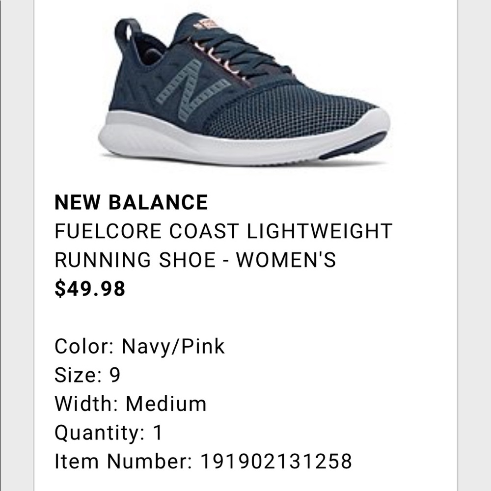 New Balance sneakers. Worn handful of times. Sz 9